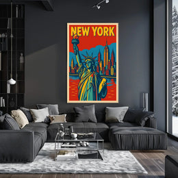 New York City Skyline Poster