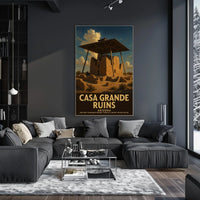 Casa Grande Ruins Poster