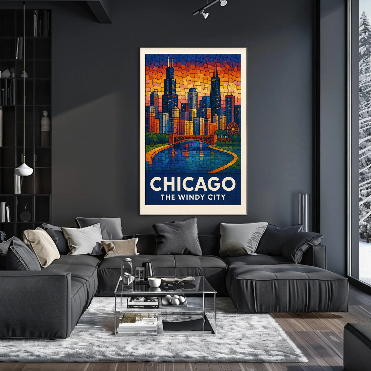 Chicago The Windy City Poster