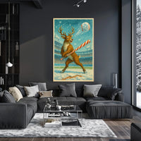 Winter Wonderland Baseball Poster