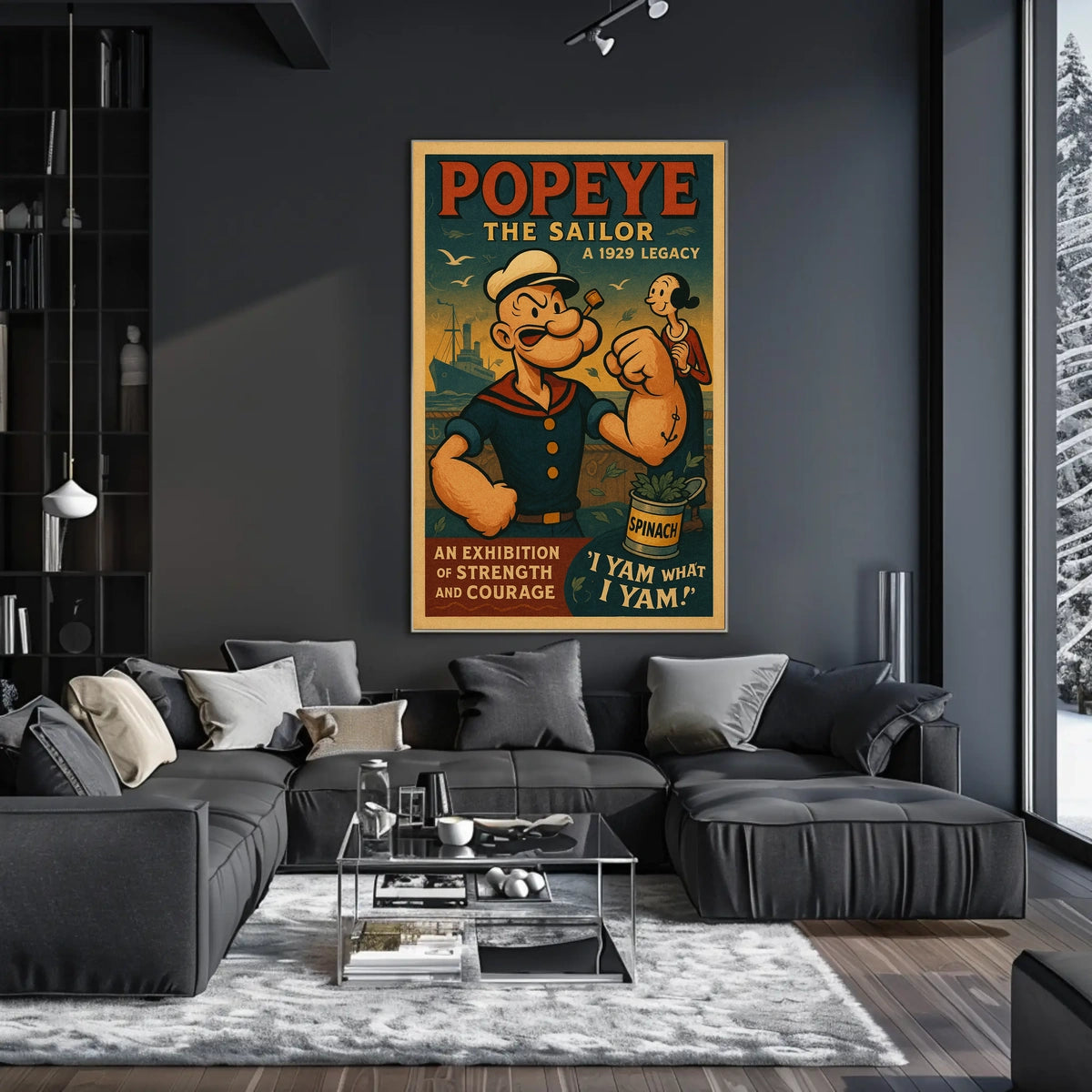 Popeye 1929 Art Poster POP-159