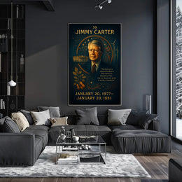 Jimmy Carter Civic Impact Gallery Print Poster PosterGoat