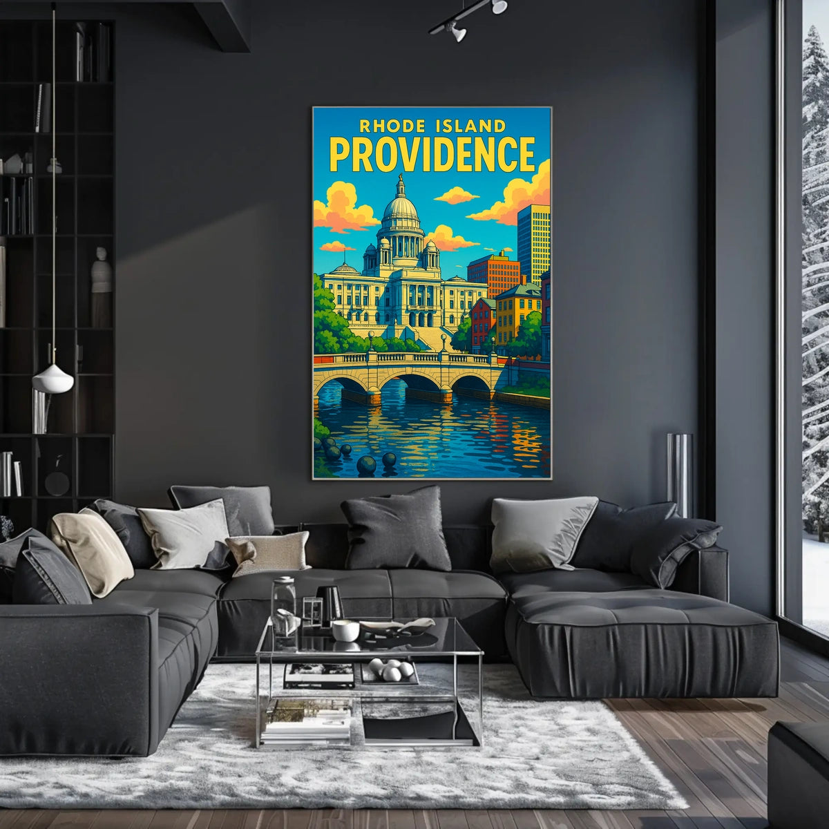Rhode Island Providence Poster
