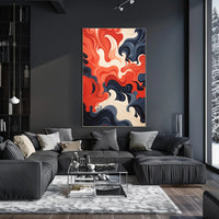 Swirling Colors Of Expression Poster