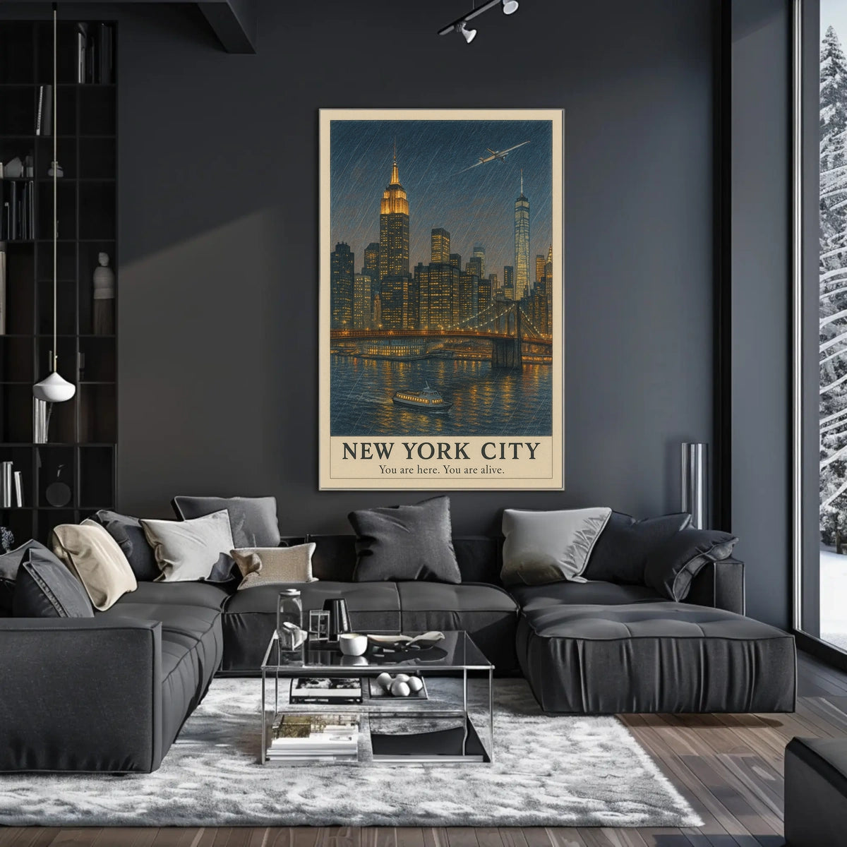 New York City A Vibrant Metropolis Poster
