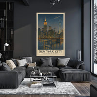 New York City A Vibrant Metropolis Poster