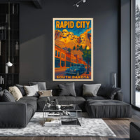 Rapid City South Dakota Poster