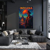 Indiana Adventure Poster