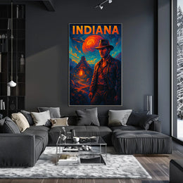 Indiana Adventure Poster
