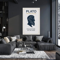 Plato Philosopher of the Ages Poster PosterGoat