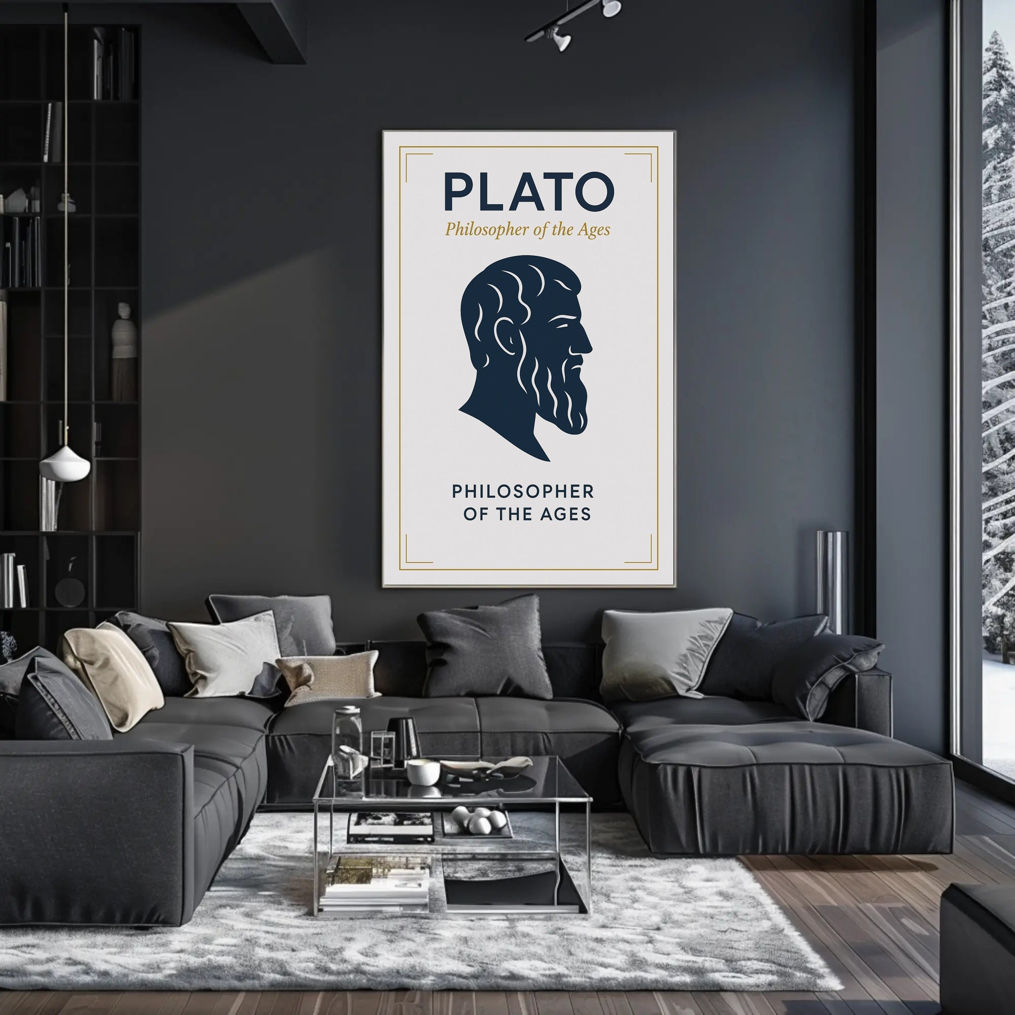 Plato Philosopher of the Ages Poster PosterGoat