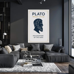 Plato Philosopher of the Ages Poster PosterGoat