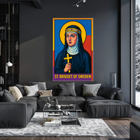 St. Bridget of Sweden Poster