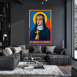 St. Bridget of Sweden Poster