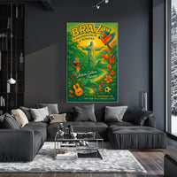 Brazil A Kaleidoscope Of Wonders Poster