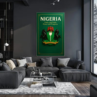 Nigeria Unity and Progress Poster