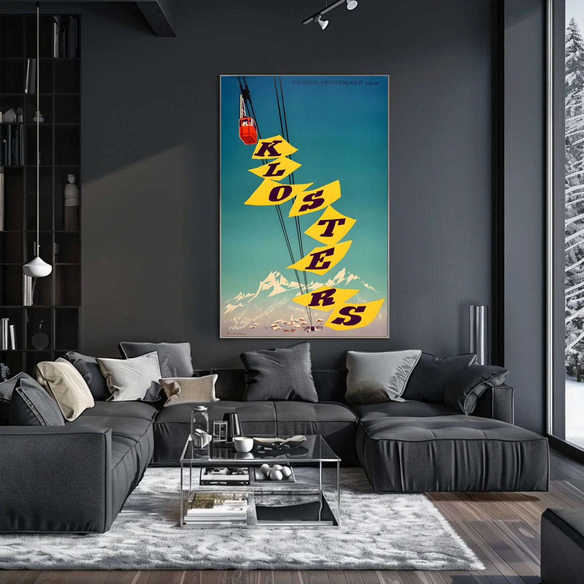 Klosters Grisons, Switzerland Poster