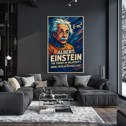 Albert Einstein The Theory Of Poster