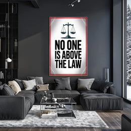 Justice for All: Modern Political or Propaganda Poster
