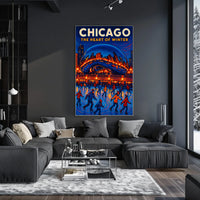 Chicago The Heart Of Winter Poster