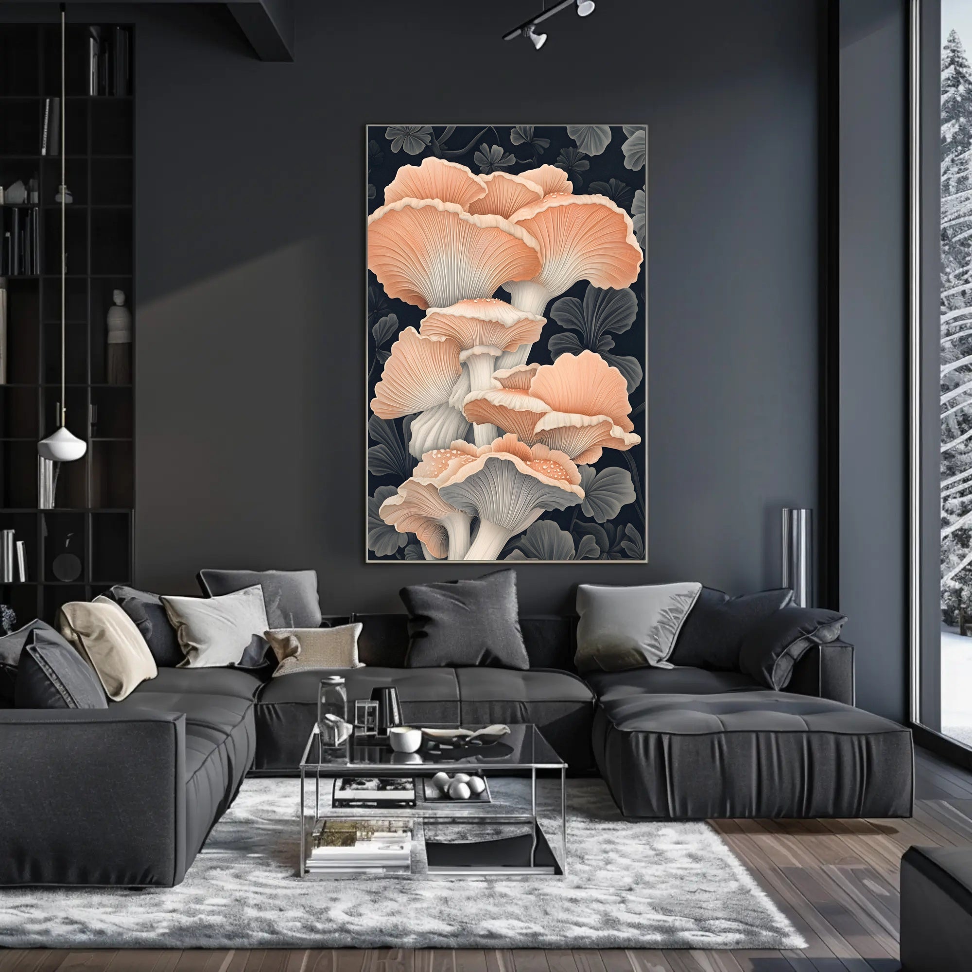 Enchanted Fungi Art Print Wall Decor