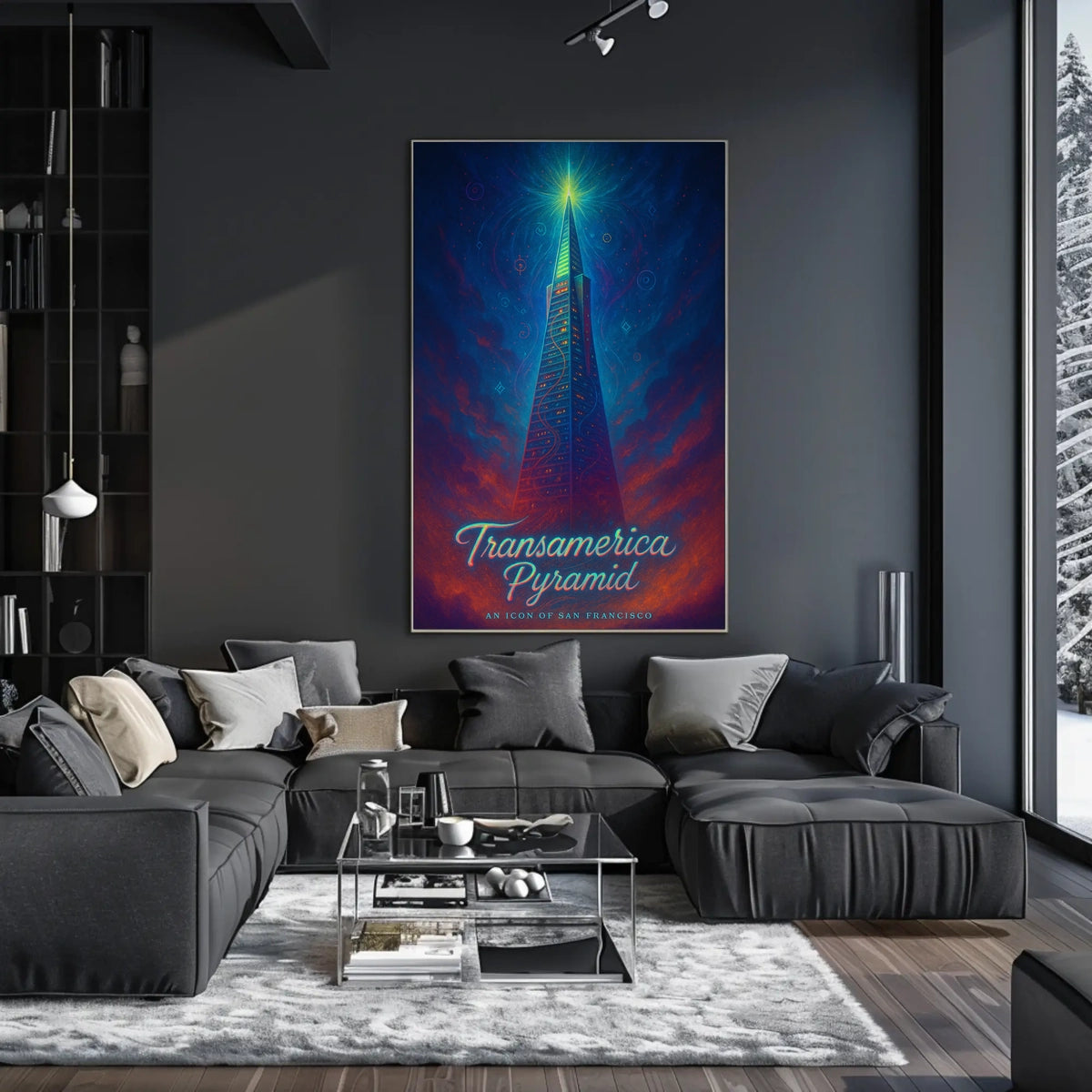 Transamerica Pyramid An Icon of San Francisco Poster