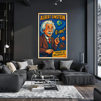 Albert Einstein Theory Of Relativity Poster