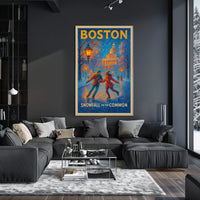 Boston Winter Wonderland Poster