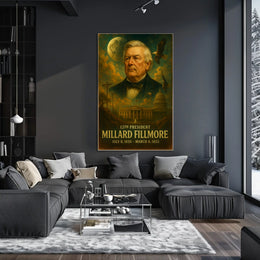 Millard Fillmore 13Th President Poster