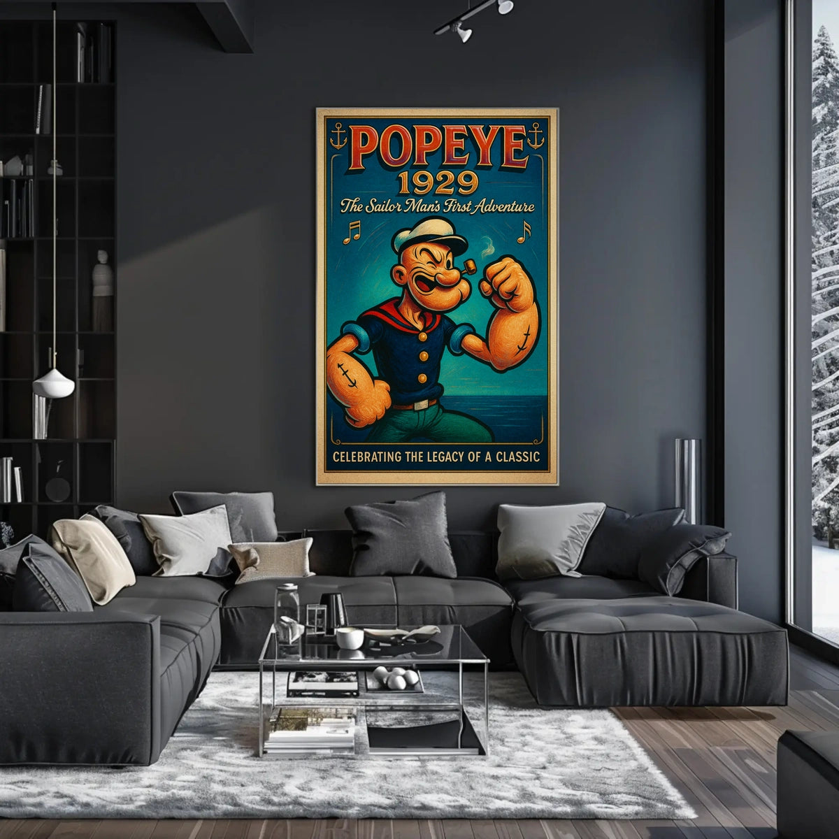 Popeye 1929 Art Poster POP-127