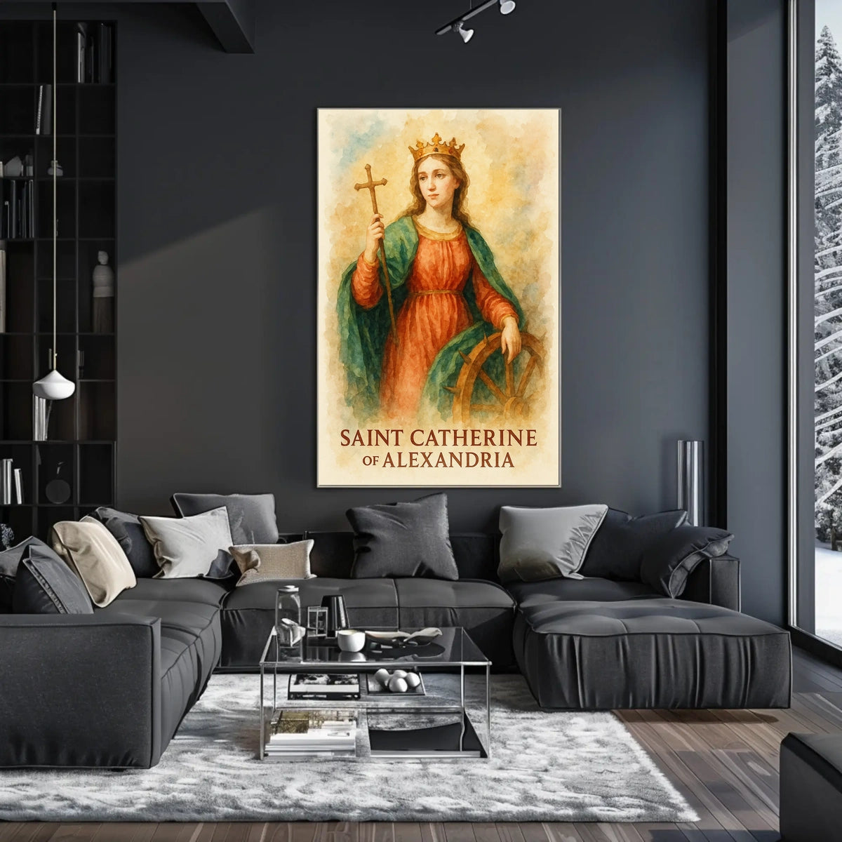 Saint Catherine of Alexandria Poster