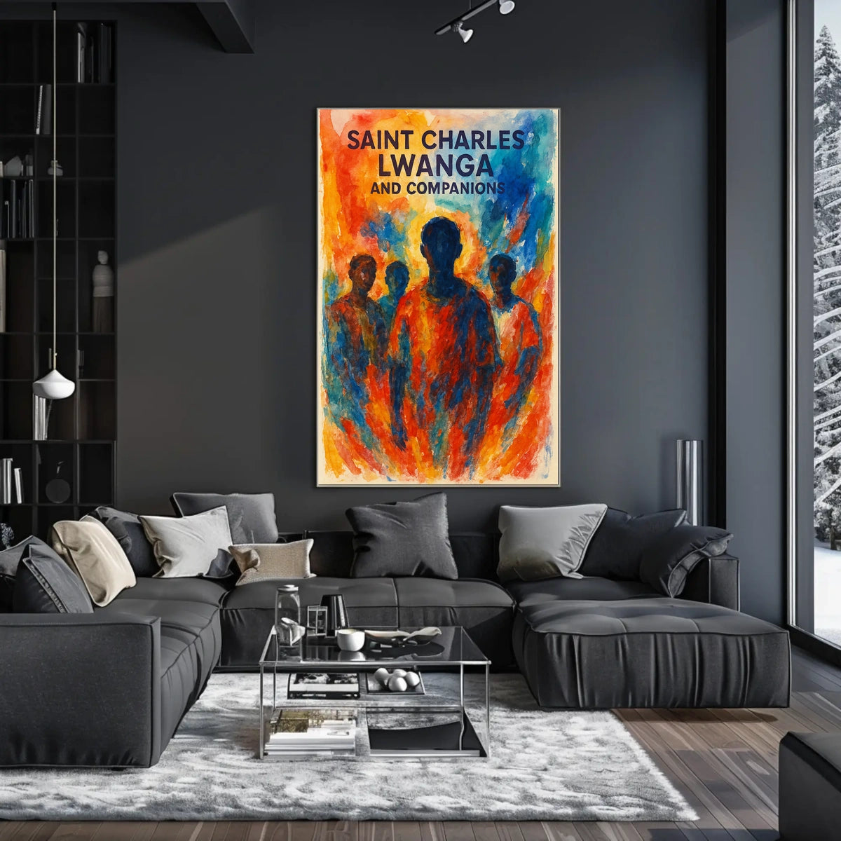 Saint Charles Lwanga And Companions Poster