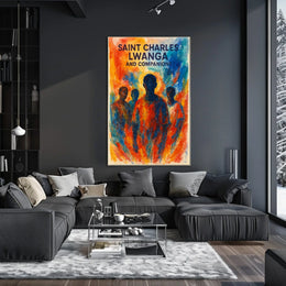 Saint Charles Lwanga And Companions Poster