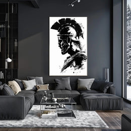 Warrior in Ink Poster PosterGoat