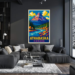 Athabaska, Canada Poster