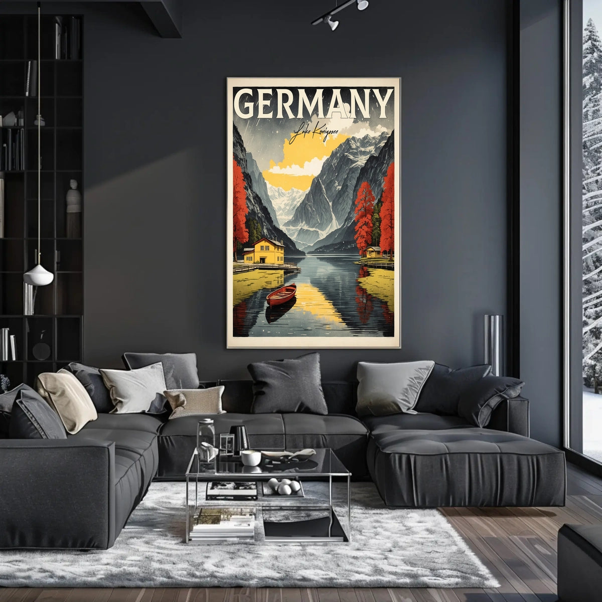 Scenic Germany Lake Königssee Poster