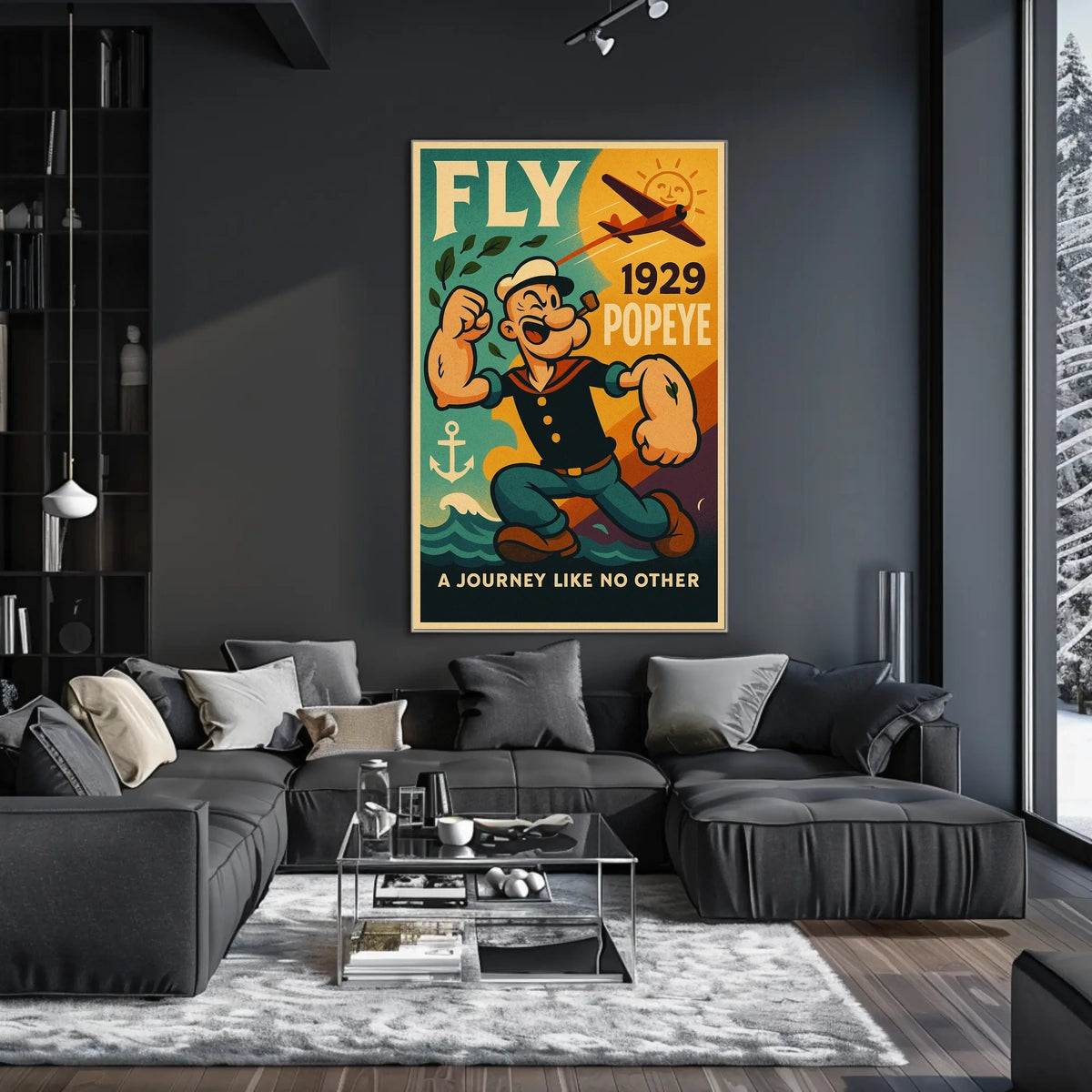 Popeye 1929 Art Poster POP-63