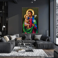 Iconic Religious Imagery Poster