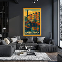 Amsterdam Scenic Poster