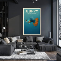 GuppyPoecilia reticulata Poster PosterGoat