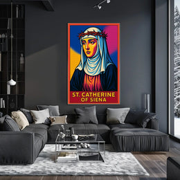 St. Catherine Of Siena Poster