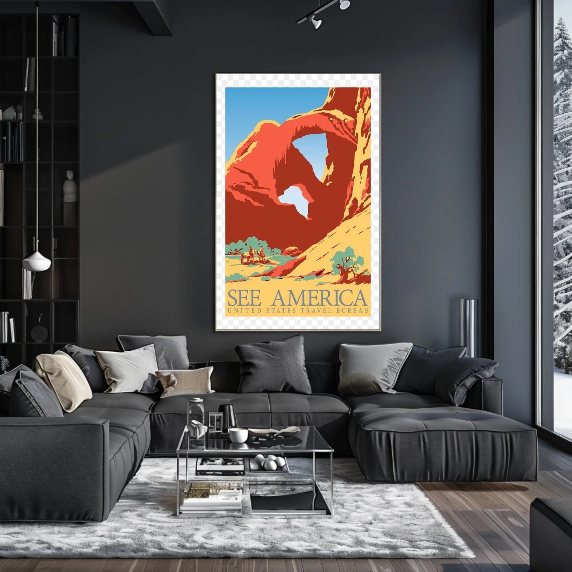Explore America's Natural Wonders Poster PosterGoat