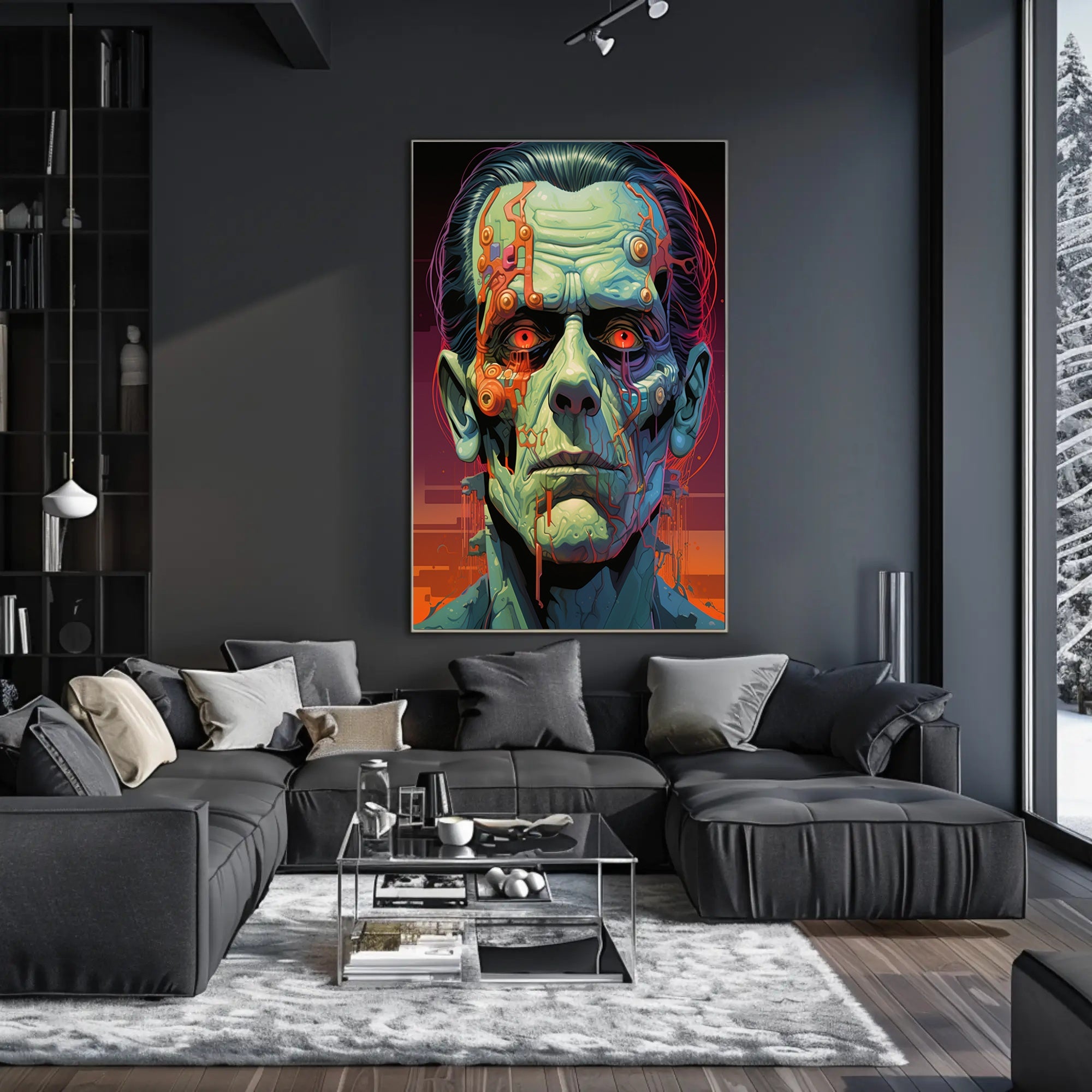 Cybernetic Frankenstein Poster PosterGoat
