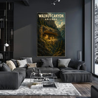 Walnut Canyon, Arizona Poster