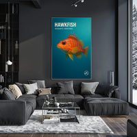 Hawkfish OceanS Sentinel Poster