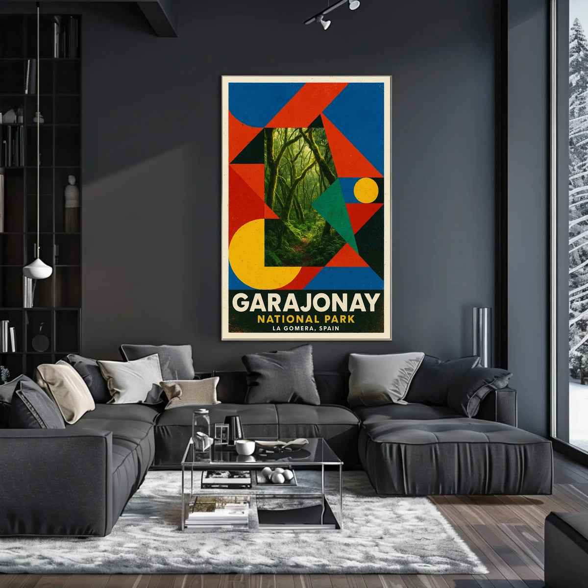 Garajonay National Park La Gomera, Poster