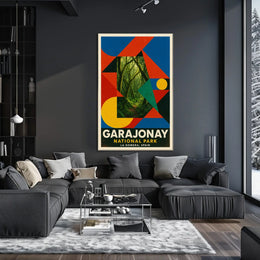 Garajonay National Park La Gomera, Poster