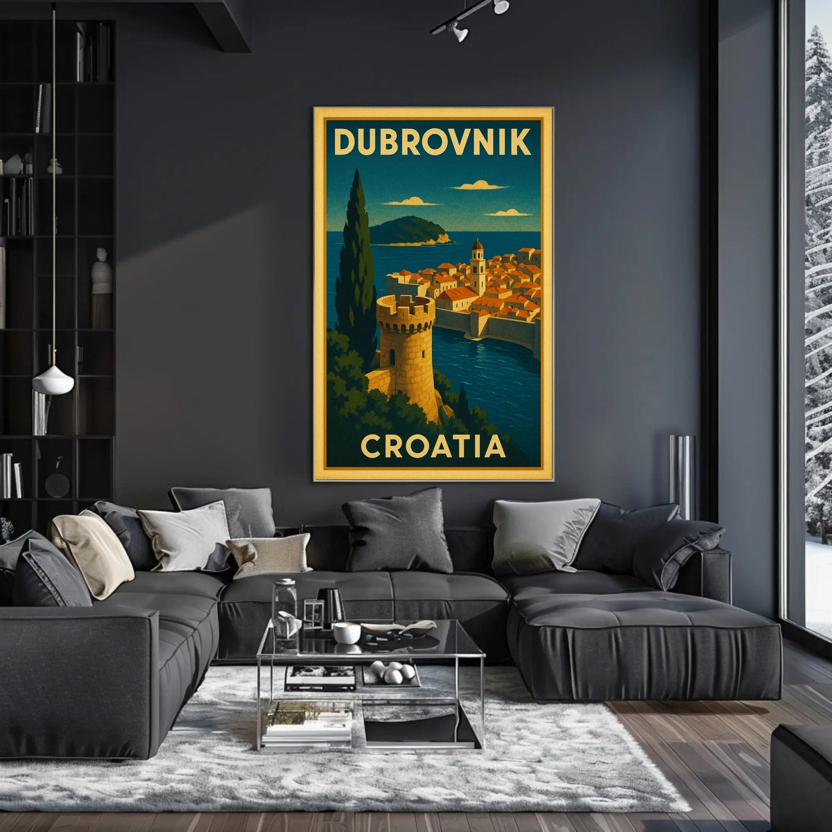 Discover Dubrovnik Poster