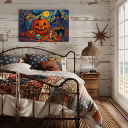Halloween Night Fantasy Poster