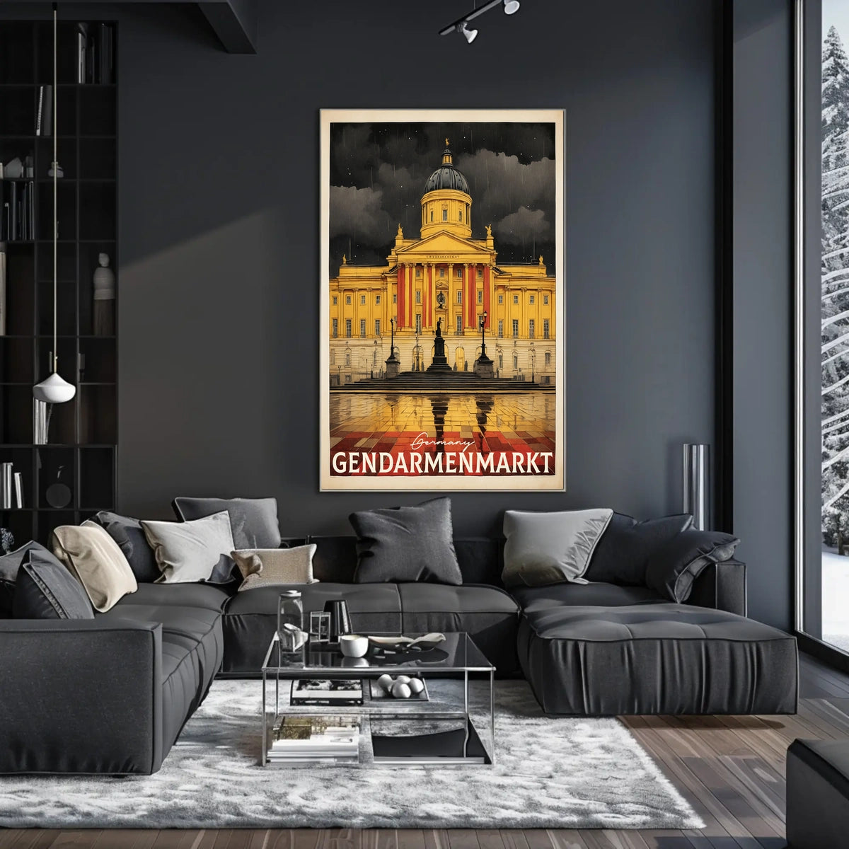 Gendarmenmarkt Architectural Elegance Poster